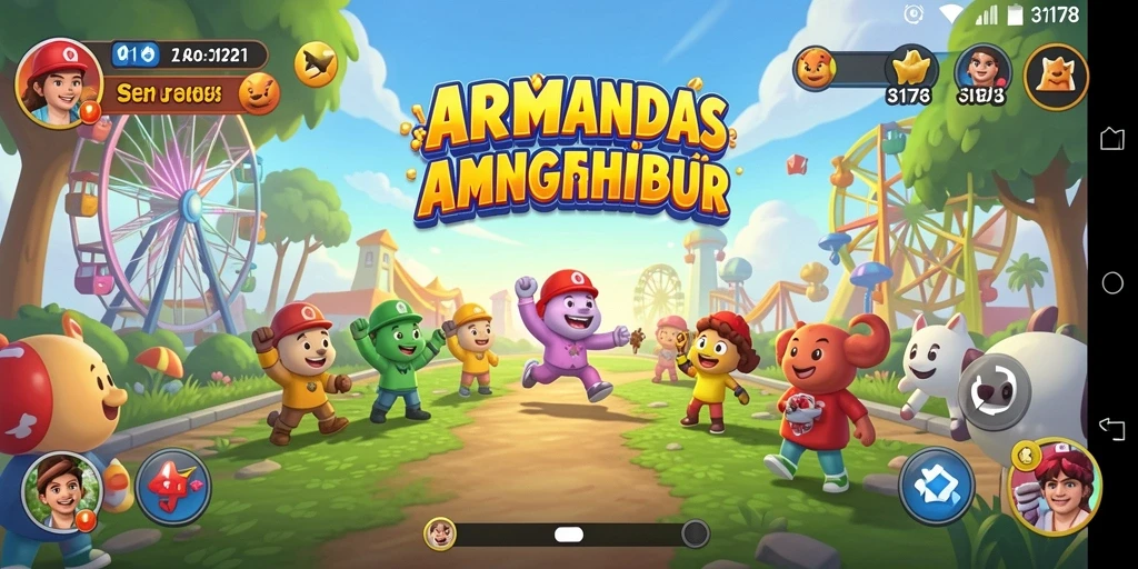 Tampilan gameplay seru dari 3178 yang penuh warna.