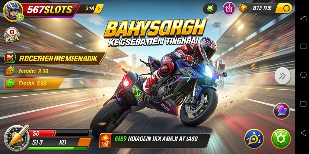 Tampilan gameplay yang seru dan mendebarkan dalam 567SLOTS.