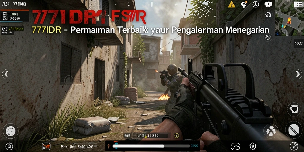 Screenshot gameplay 777IDR menunjukkan aksi menegangkan dalam pertempuran.