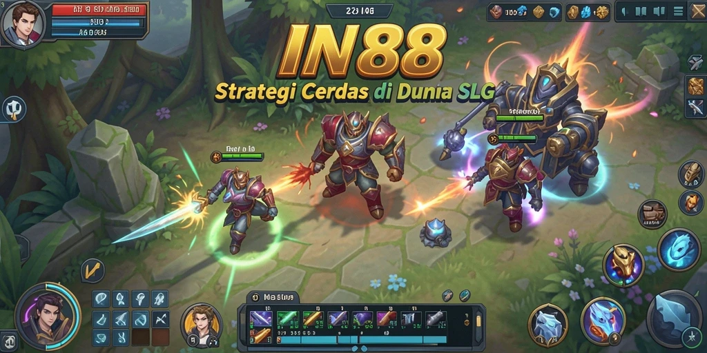 Tampilan gameplay SLG yang mendebarkan dan strategis.