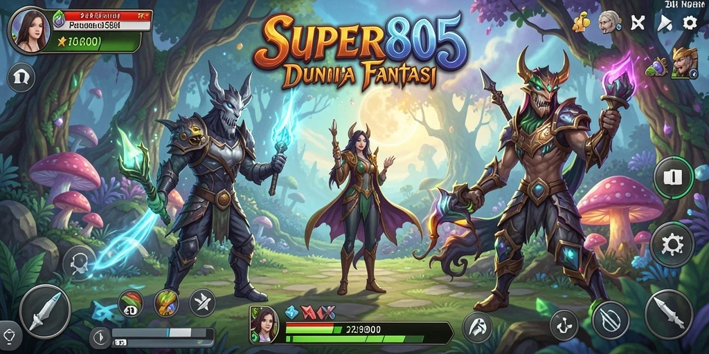 Gameplay seru dan menantang di dunia petualangan SUPER805.